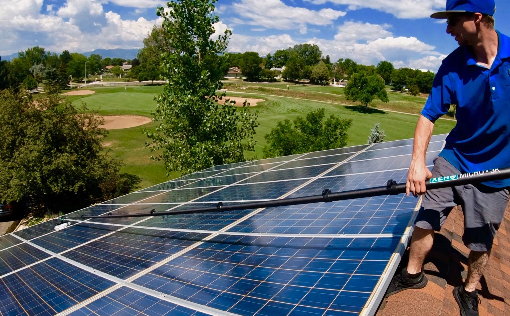 SOLAR PANEL CLEANING The Bucket and I